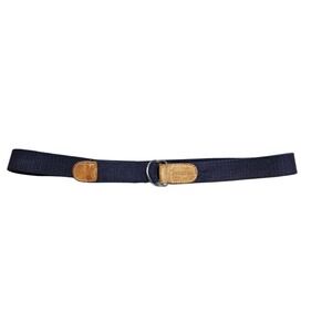 Patagonia Navy Blue‎ Cotton Canvas D-Ring Belt Medium Casual Outdoor Gorpcore